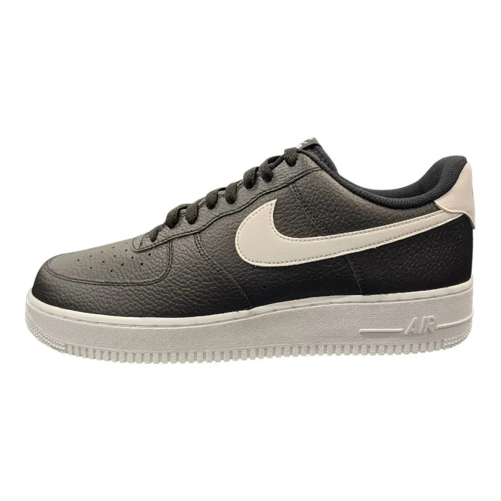 Nike Air Force 1 Low '07 Black White Pebbled Leather CT2302-002 Men’s Sizes